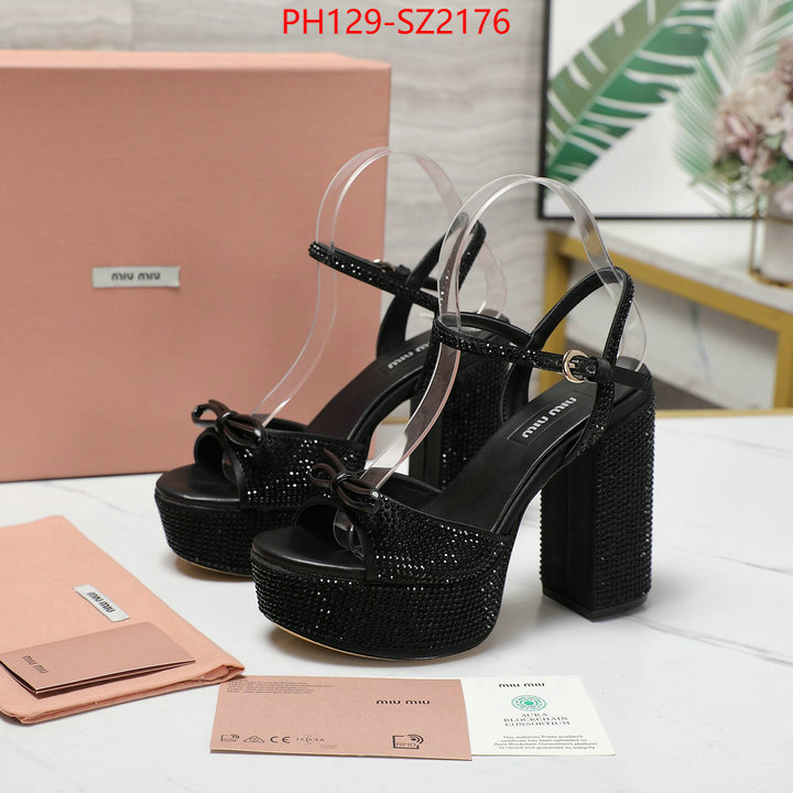 Women Shoes-Miu Miu 1:1 replica wholesale ID: SZ2176 $: 129USD