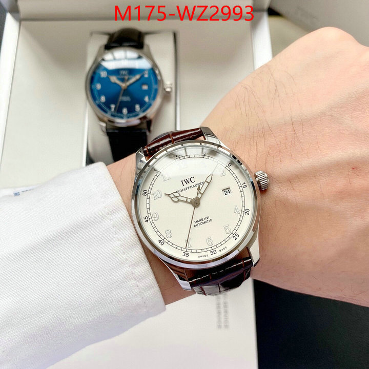 Watch(4A)-IWC best quality fake ID: WZ2993 $: 175USD-shoes yupoo Watch(4A)-IWC best quality fake ID: WZ2993 $: 175USD