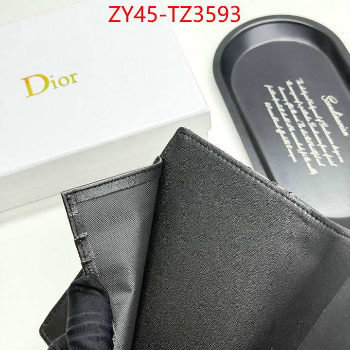 Dior Bags(4A)-Wallet- sellers online ID: TZ3593 $: 45USD,