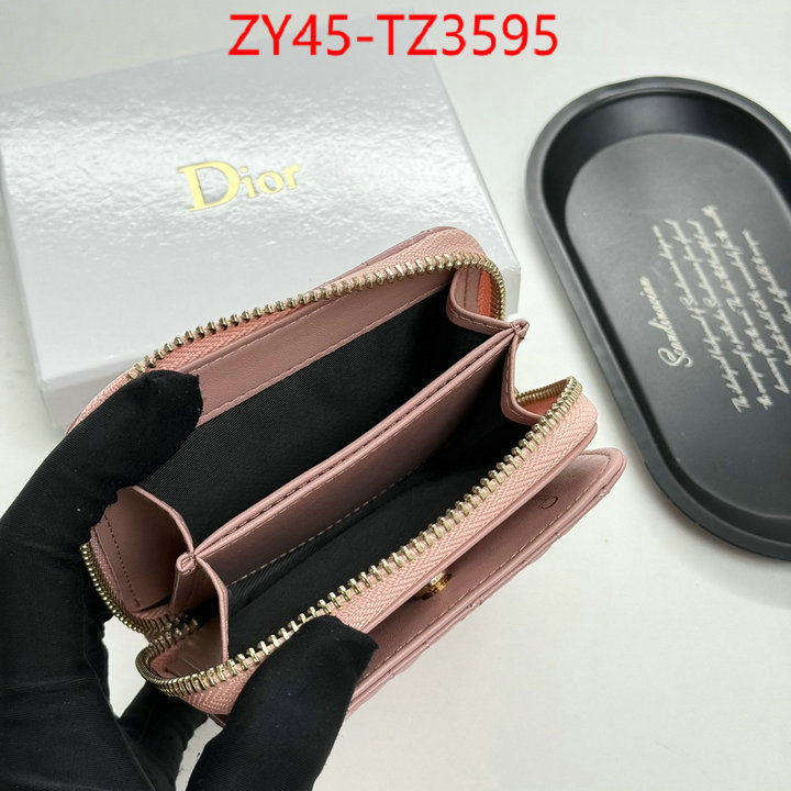 Dior Bags(4A)-Wallet- 1:1 clone ID: TZ3595 $: 45USD,