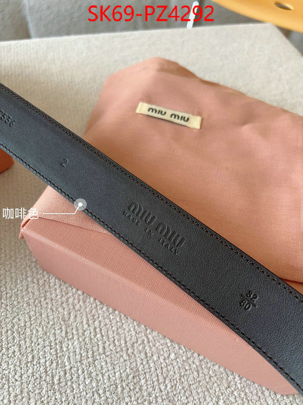 Belts-MIU MIU buy aaaaa cheap ID: PZ4292 $: 69USD