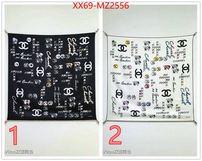Scarf-Chanel fake high quality ID: MZ2556 $: 69USD