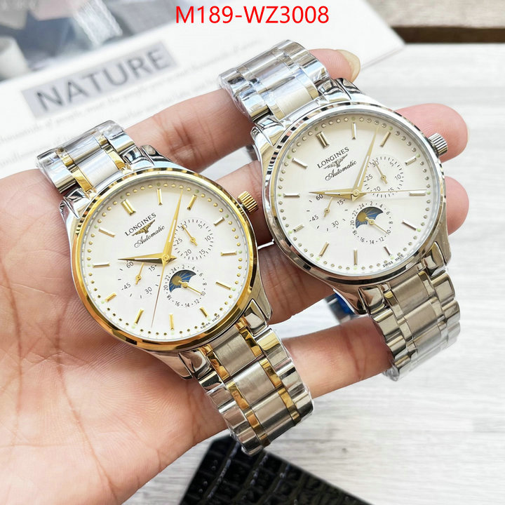Watch(4A)-Longines the quality replica ID: WZ3008 $: 189USD-shoes yupoo Watch(4A)-Longines the quality replica ID: WZ3008 $: 189USD