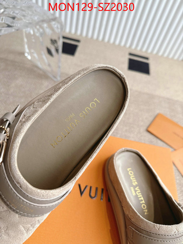 Women Shoes-LV designer wholesale replica ID: SZ2030 $: 129USD