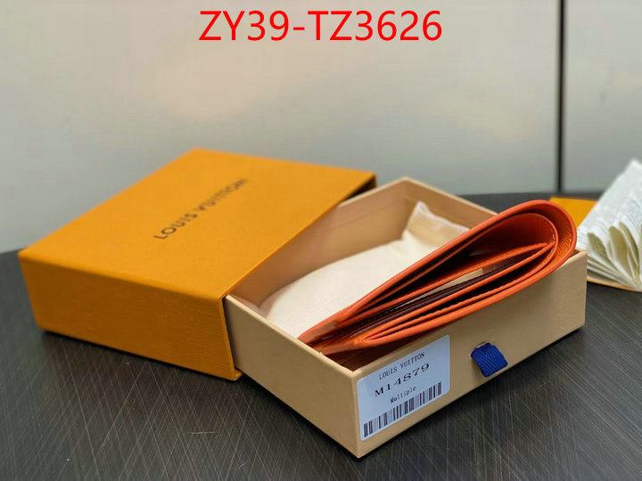 LV Bags(4A)-Wallet what's best ID: TZ3626 $: 39USD,