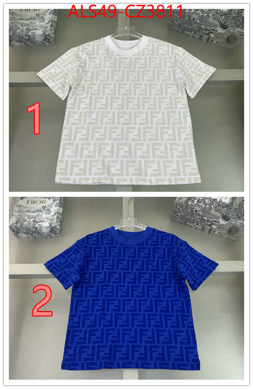 Kids clothing-Fendi how to buy replcia ID: CZ3811 $: 49USD