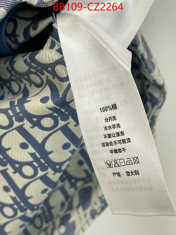 Clothing-Dior where can i buy ID: CZ2264 $: 109USD