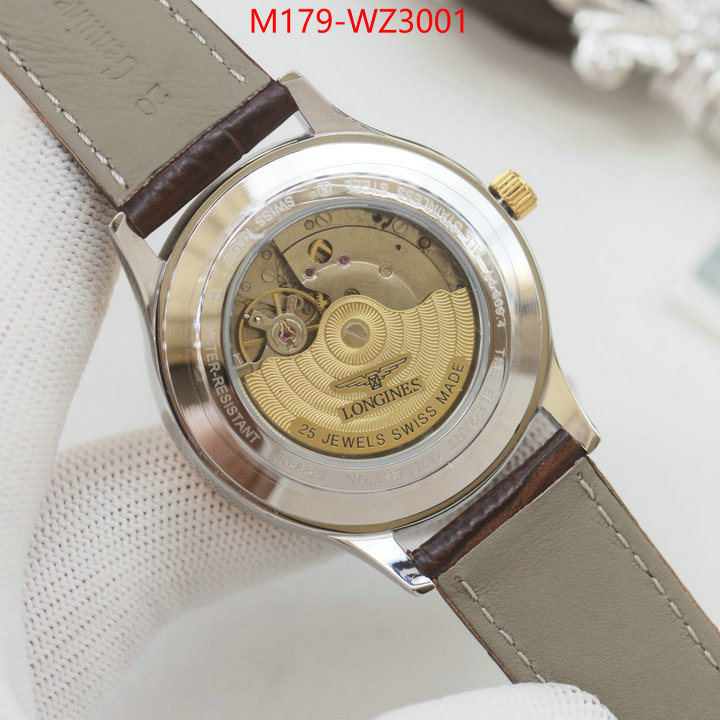 Watch(4A)-Longines wholesale designer shop ID: WZ3001 $: 179USD-shoes yupoo Watch(4A)-Longines wholesale designer shop ID: WZ3001 $: 179USD