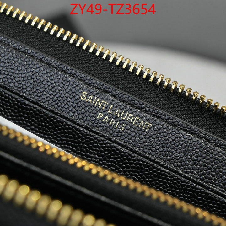 YSL Bags(4A)-Wallet- shop cheap high quality 1:1 replica ID: TZ3654 $: 49USD,