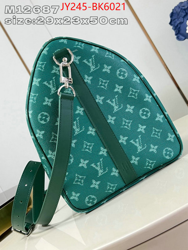 LV Bags(TOP)-Keepall BandouliRe 45-50- designer fashion replica ID: BK6021 $: 245USD,
