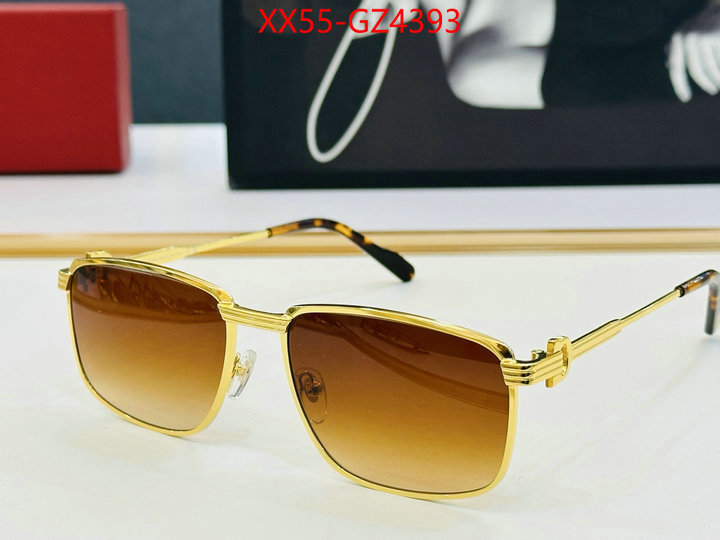Glasses-Cartier luxury fake ID: GZ4393 $: 55USD