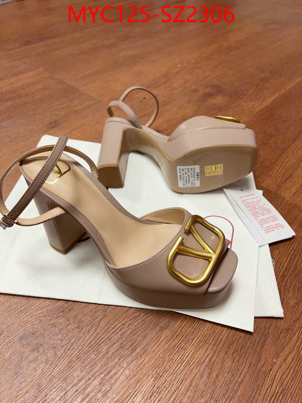 Women Shoes-Valentino best knockoff ID: SZ2306 $: 125USD