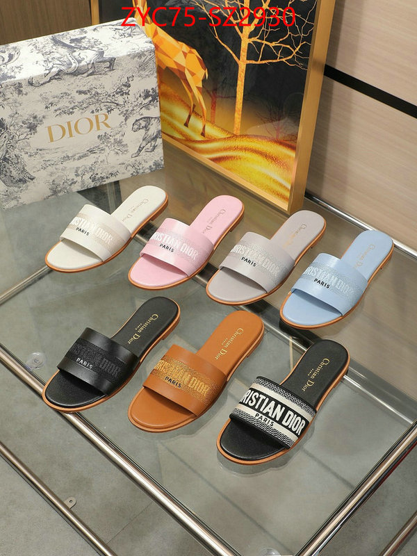 Women Shoes-Dior shop the best high authentic quality replica ID: SZ2930 $: 75USD