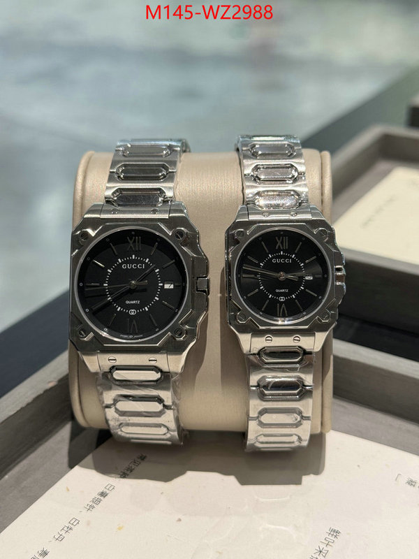Watch(4A)-Gucci aaaaa+ quality replica ID: WZ2988 $: 145USD