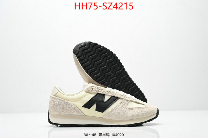 Men Shoes-New Balance where can you buy replica ID: SZ4215 $: 75USD