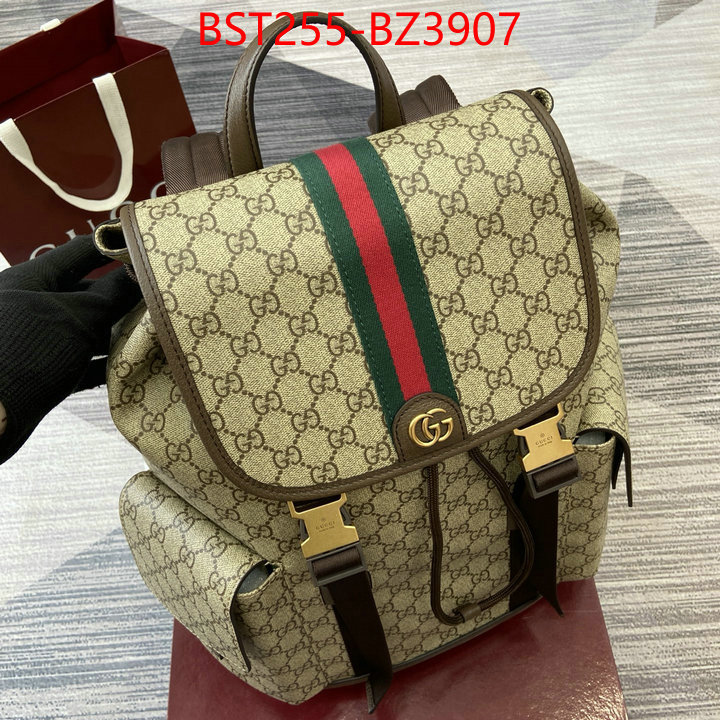 Gucci Bags(TOP)-Backpack- where to buy the best replica ID: BZ3907 $: 255USD,