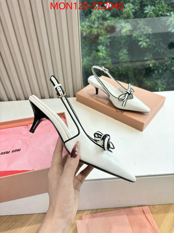 Women Shoes-Miu Miu 1:1 replica ID: SZ2046 $: 129USD