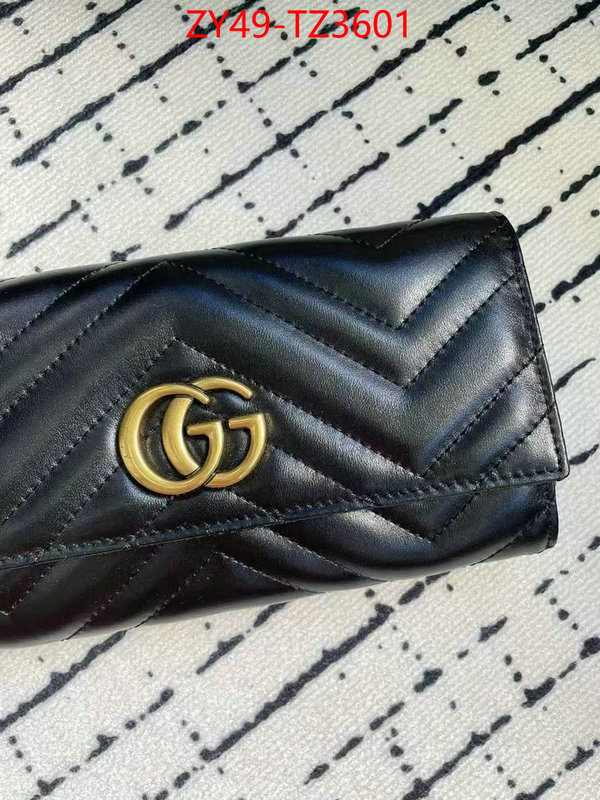 Gucci Bags(4A)-Wallet- is it illegal to buy dupe ID: TZ3601 $: 49USD,