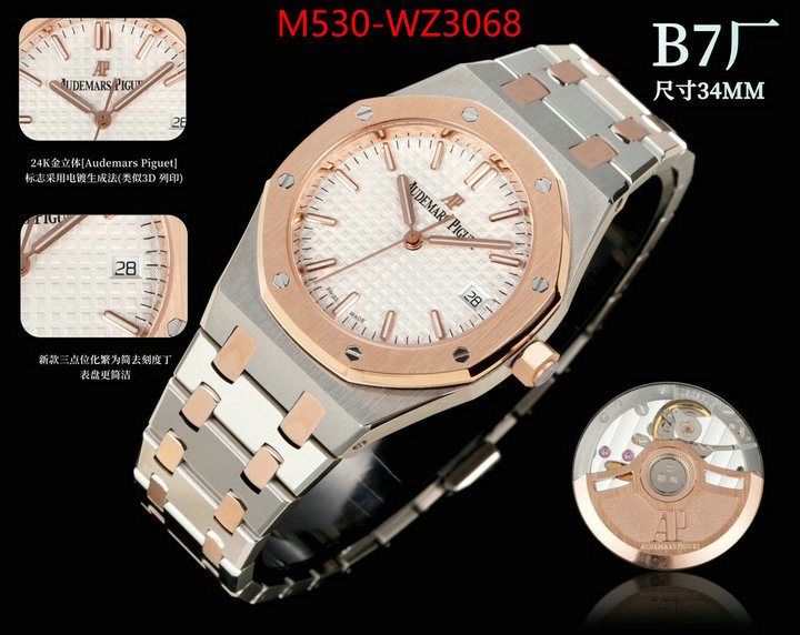 Watch(TOP)-Audemars Piguet luxury cheap replica ID: WZ3068 $: 530USD-shoes yupoo Watch(TOP)-Audemars Piguet luxury cheap replica ID: WZ3068 $: 530USD
