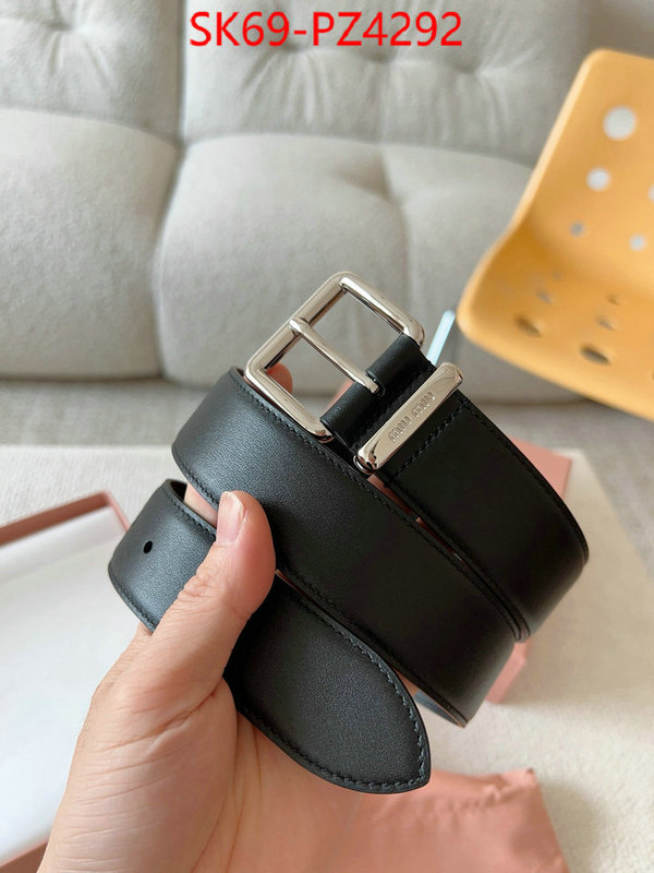 Belts-MIU MIU buy aaaaa cheap ID: PZ4292 $: 69USD
