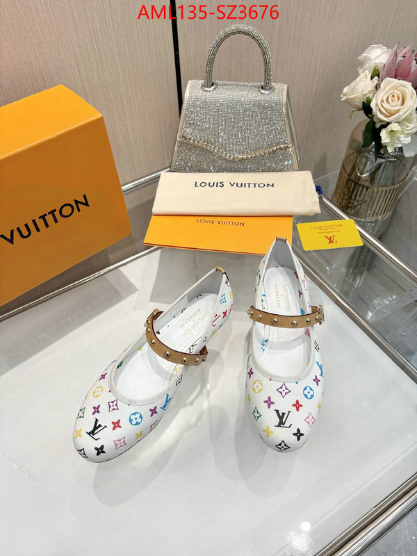 Women Shoes-LV 1:1 replica wholesale ID: SZ3676 $: 135USD