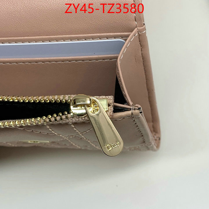Dior Bags(4A)-Wallet- the quality replica ID: TZ3580 $: 45USD,