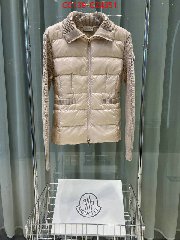 Down jacket Women-Moncler cheap replica designer ID: CZ4351 $: 139USD