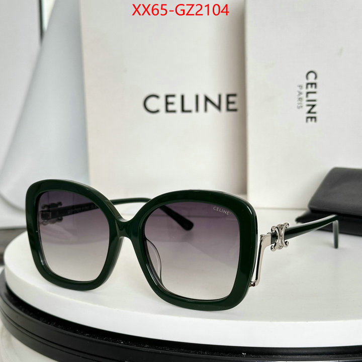Glasses-CELINE best replica new style ID: GZ2104 $: 65USD