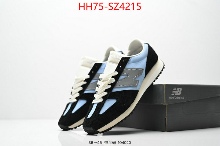 Men Shoes-New Balance where can you buy replica ID: SZ4215 $: 75USD