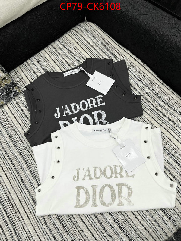 Clothing-Dior top 1:1 replica ID: CK6108 $: 79USD
