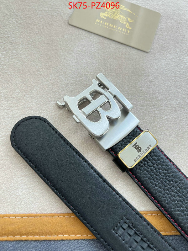 Belts-Burberry luxury cheap ID: PZ4096 $: 75USD