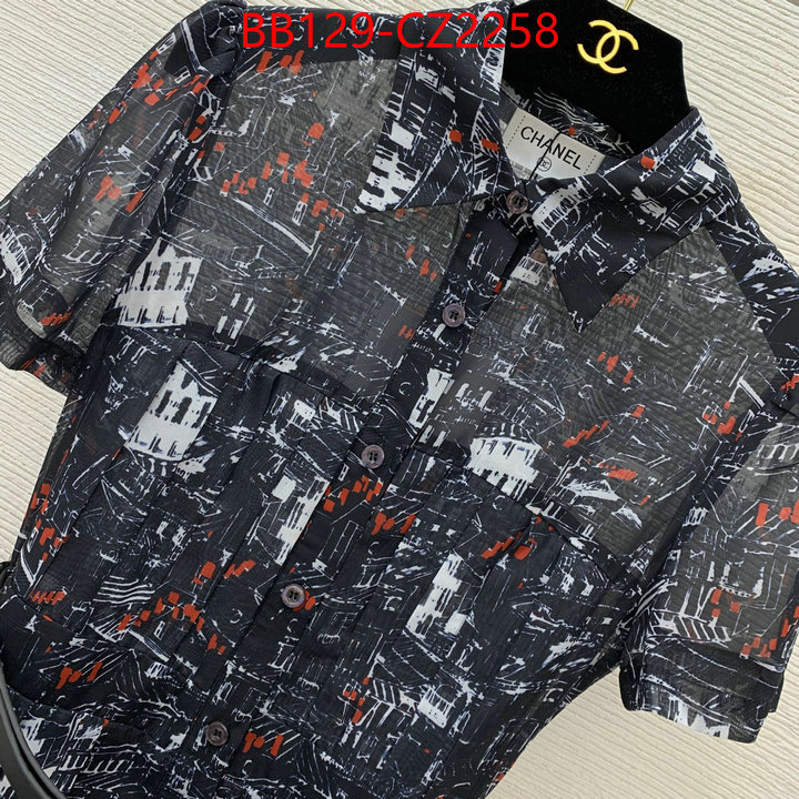 Clothing-Chanel the online shopping ID: CZ2257 $: 129USD