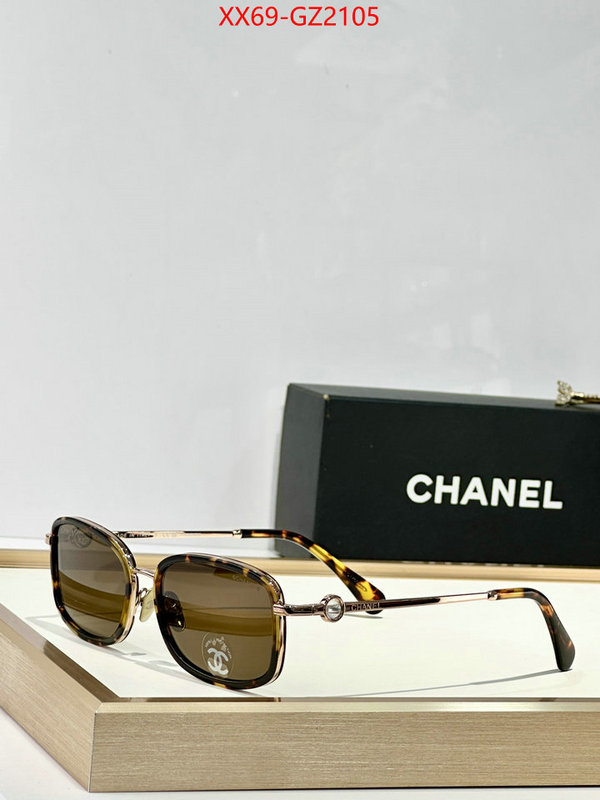 Glasses-Chanel wholesale replica ID: GZ2105 $: 69USD