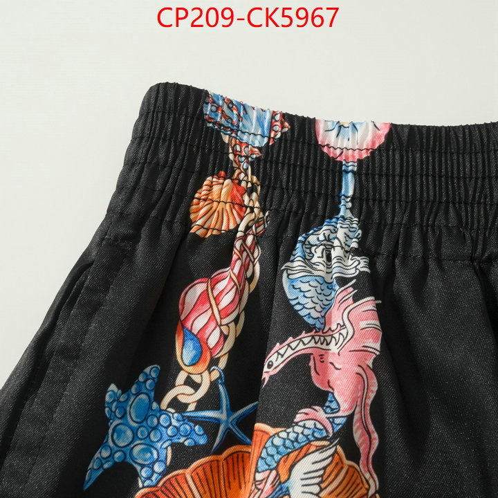 Clothing-Versace fashion replica ID: CK5967 $: 209USD