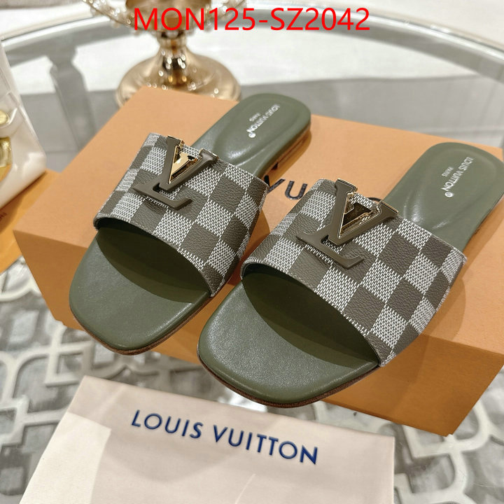 Women Shoes-LV high quality replica designer ID: SZ2042 $: 125USD