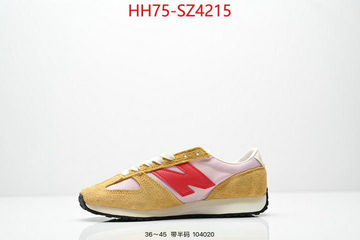 Men Shoes-New Balance where can you buy replica ID: SZ4215 $: 75USD