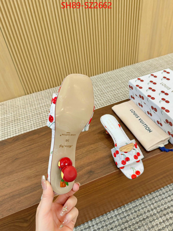 Women Shoes-LV the quality replica ID: SZ2662 $: 89USD