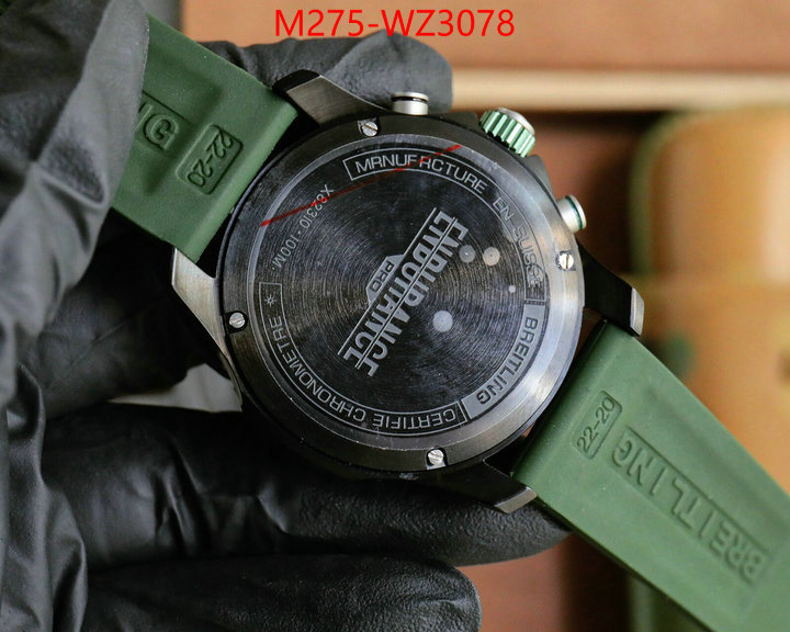 Watch(TOP)-Breitling shop the best high authentic quality replica ID: WZ3078 $: 275USD