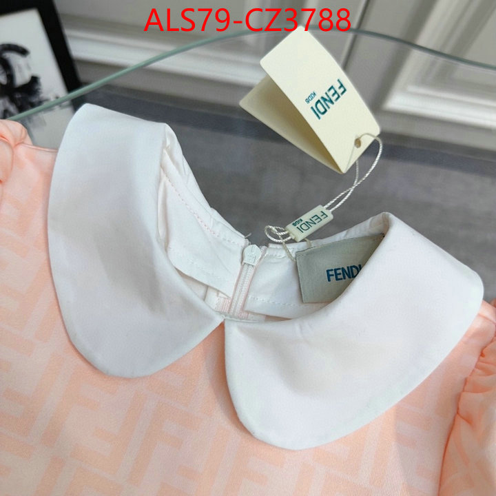 Kids clothing-Fendi shop the best high quality ID: CZ3788 $: 79USD