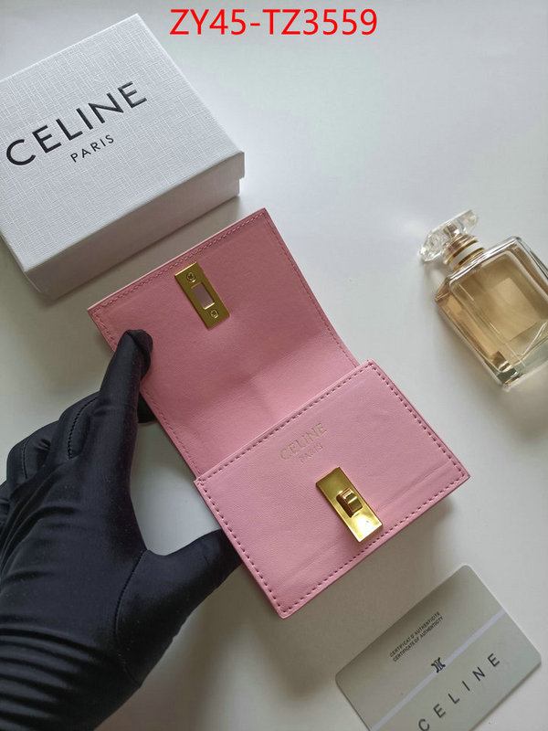 CELINE Bags(4A)-Wallet wholesale ID: TZ3559 $: 45USD,