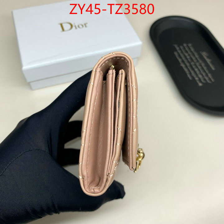 Dior Bags(4A)-Wallet- the quality replica ID: TZ3580 $: 45USD,