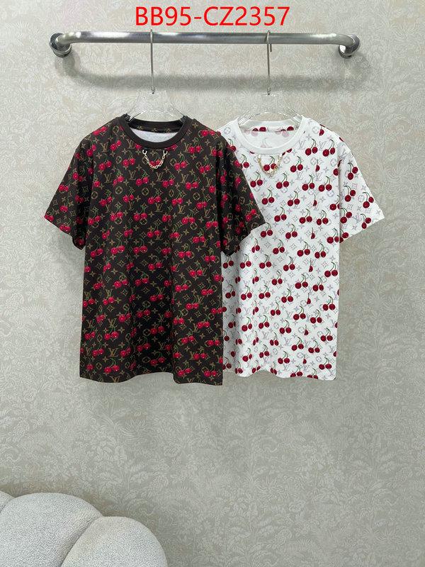 Clothing-LV top perfect fake ID: CZ2357 $: 95USD