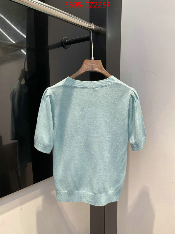 Clothing-Chanel quality aaaaa replica ID: CZ2257 $: 95USD