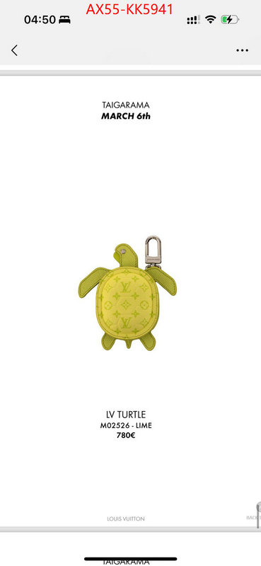 Key pendant-LV best quality replica ID: KK5941 $: 55USD