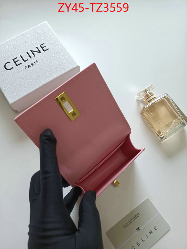 CELINE Bags(4A)-Wallet wholesale ID: TZ3559 $: 45USD,