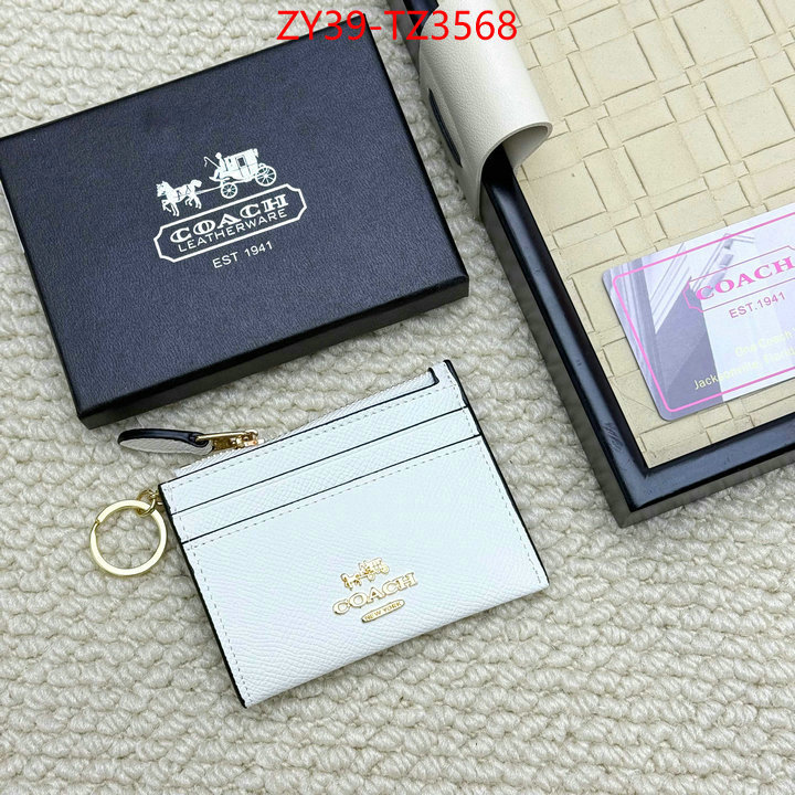 Coach Bags(4A)-Wallet high quality replica ID: TZ3568 $: 39USD,