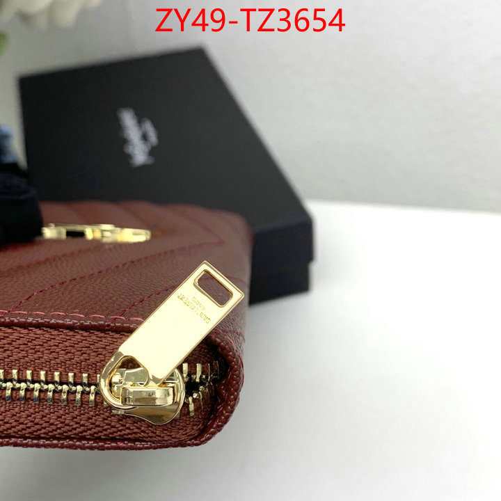YSL Bags(4A)-Wallet- shop cheap high quality 1:1 replica ID: TZ3654 $: 49USD,