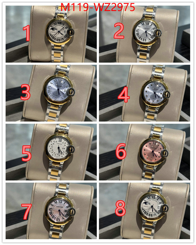 Watch(4A)-Cartier buy best quality replica ID: WZ2975 $: 119USD