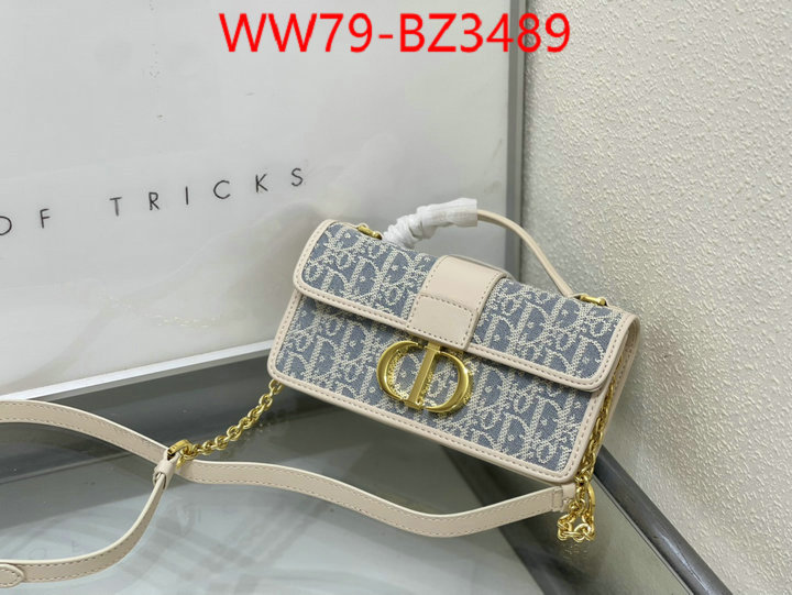 Dior Bags(4A)-Crossbody- luxury shop ID: BZ3489 $: 79USD,