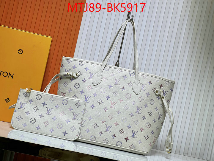 LV Bags(4A)-Neverfull- aaaaa+ replica ID: BK5917 $: 89USD,